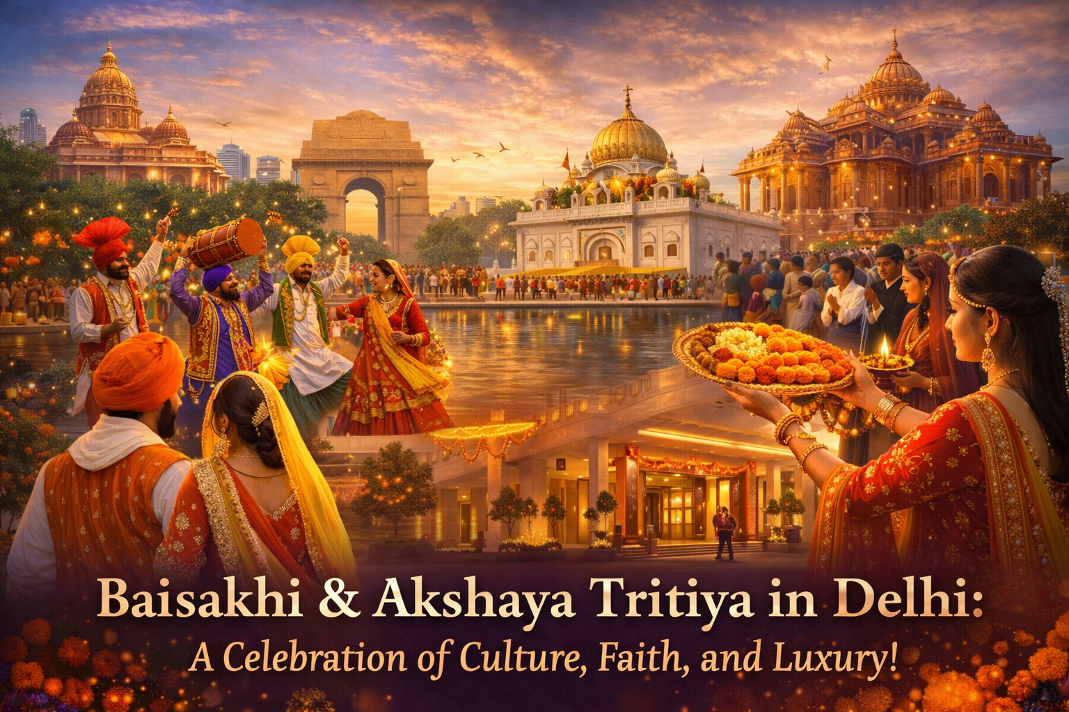 Celebrate Baisakhi & Akshaya Tritiya in Delhi with a Luxury Stay