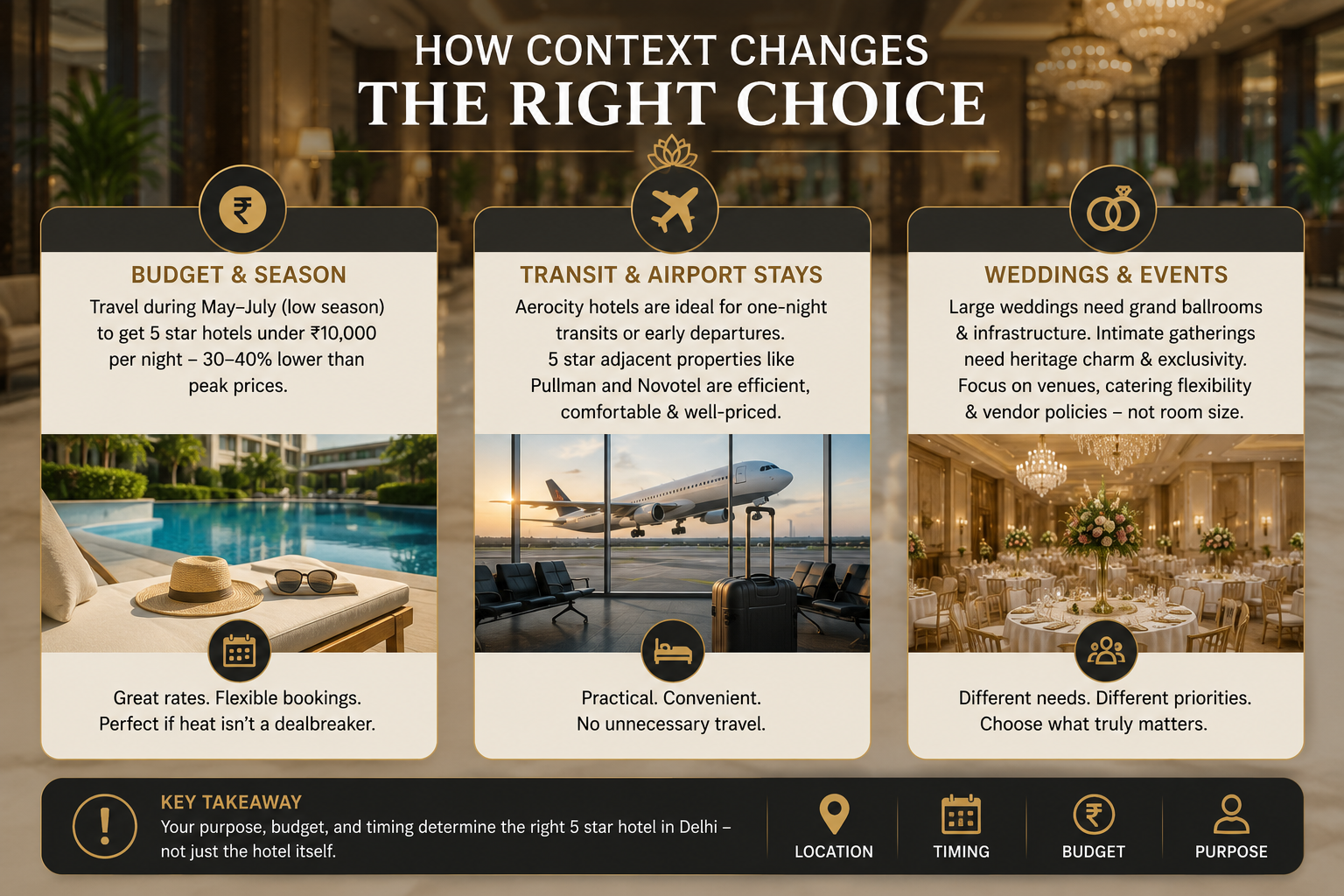 The 5 Star Hotels in Delhi and NCR Worth Booking and the Ones That Only Look the Part