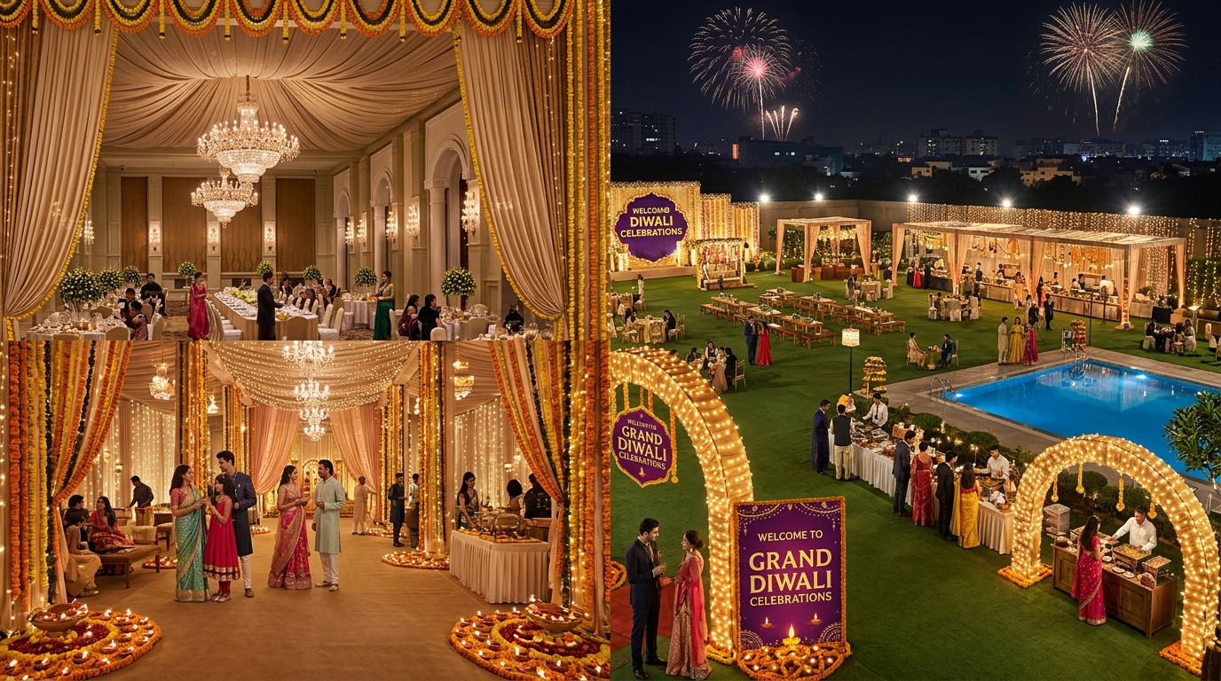 Diwali Party Venues in Delhi: Celebrate the Festival of Lights in Grand Style